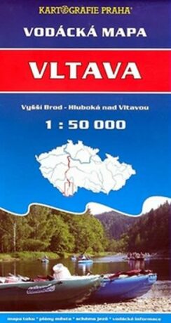 Vodácká mapa - Vltava/Vyšší Brod - Hlubo - neuveden