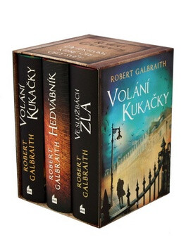 Cormoran Strike - dárkový box (komplet) - Robert Galbraith