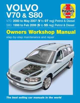 Volvo V70 / S80 Petrol & Diesel (98 - 07) Haynes Repair Manual - Haynes Publishing