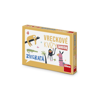 Vreckové kvízy junior – Zvieratá SK (poškozená) - 