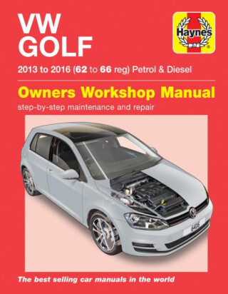 VW Golf Petrol & Diesel (13-16) 62 to 66 Haynes Repair Manual - Mark Storey