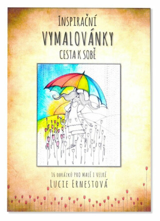 Vymalovánky s lepenou horní vazbou A4, 16 listů - Lucie Ernestová