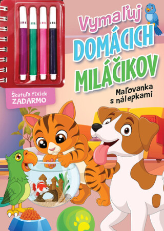 Vymaľuj domácich miláčikov - 