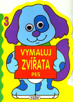 Vymaluj zvířata 3 Pes - Jordi Busquets