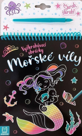 Vyškrábavací obrázky - Mořské víly - Marzena Ćwik,Macurová Andrea