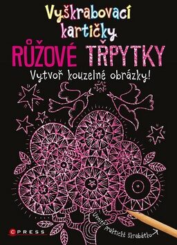 Vyškrabovací kartičky RŮŽOVÉ TŘPYTKY - Kolektiv