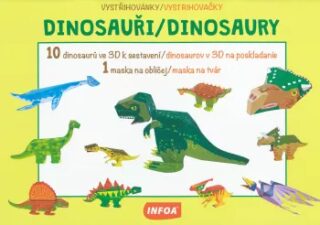 Vystřihovánky - Dinosauři/Dinosaury (CZ/SK vydanie) - neuveden