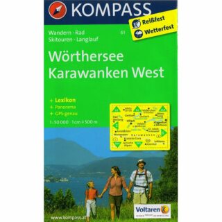 Wörtersee,Karawanken West 61 / 1:50T NKOM - neuveden