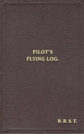 W/Cdr Robert Stanford Tuck Facsimile Flying Log Book - Robert R.Stanford Tuck
