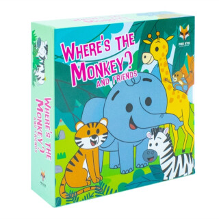 Where's The Monkey and Friends;4-Book Collection - Sarah Eason