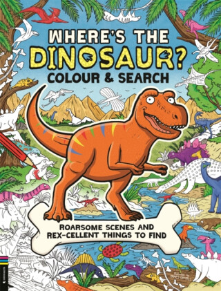 Whereâ€™s the Dinosaur? Colour and Search - Buster Books