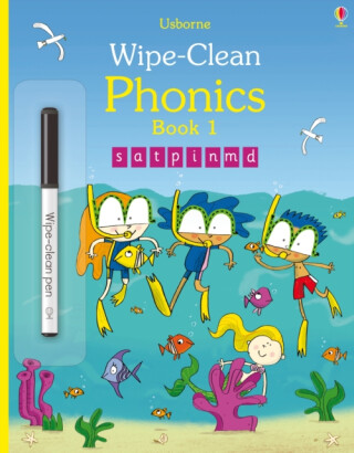 Wipe-clean Phonics book 1 - Mairi Mackinnon