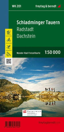 WK 201 Schladminger Tauern, Radstadt, Dachstein 1:50 000 / turistická mapa - neuveden