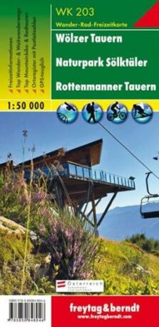 WK 203 Wölzer Tauern - Sölktal - Rottenmanner Tauernl 1:50 000 / turistická mapa - neuveden