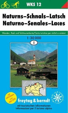 WKS 12 Naturns 1:30 000 / turistická mapa - neuveden