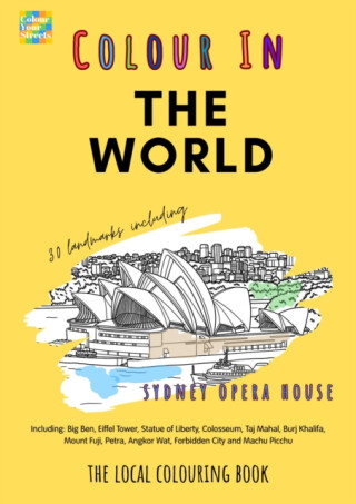World Colouring Book (A4) - Colour Your Streets