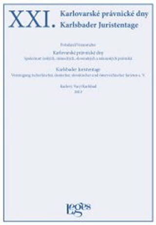 XXI. Karlovarské právnické dny - Vladimír Zoufalý
