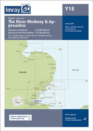 Y18 The River Medway and Approaches - Imray G Series