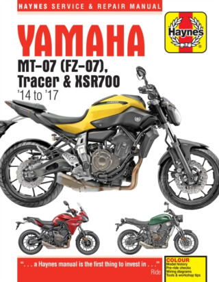 Yamaha MT-07, Tracer & XSR700 (14 to 17) Haynes Repair Manual - Matthew Coombs
