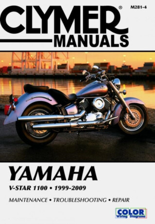 Yamaha V-Star 1100 Series Motorcycle (1999-2009) Service Repair Manual - Haynes Publishing