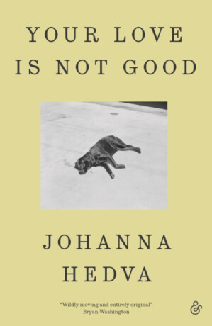 Your Love Is Not Good paperback - Johanna Hedva