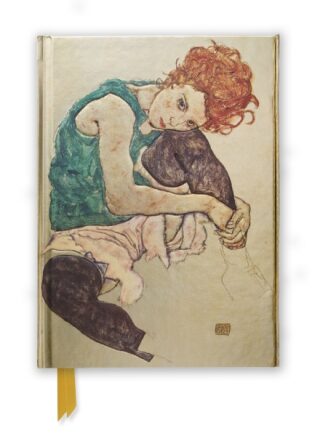 Zápisník Seated Woman by Egon Schiele (Foiled Journal) - 