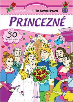 Zábavné zošity so samolepkami Princezné - 