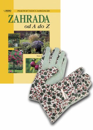 Komplet 2ks Zahrada od A do Z + rukavice zdarma - Klaas T. Noordhuis