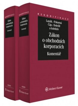 Zákon o obchodních korporacích - Tomáš Doležil,Jan Lasák,Jarmila Pokorná,Zdeněk Čáp