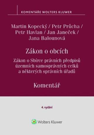 Zákon o obcích Komentář - Petr Průcha,Petr Havlan,Martin Kopecký