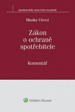 Zákon o ochraně spotřebitele - Blanka Vítová
