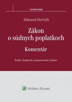 Zákon o súdnych poplatkoch - Edmund Horváth