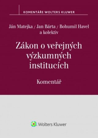 Zákon o veřejných výzkumných institucích - Jan Matějka