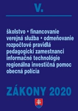 Zákony 2020 V. - 