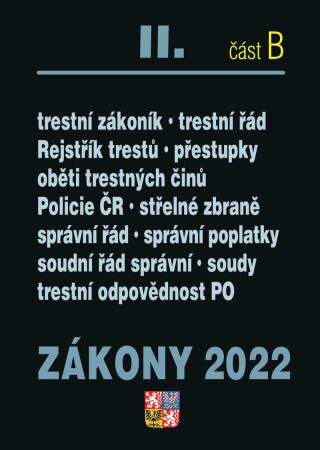 Zákony II B/2022 – Trestní právo - kolektiv autorů