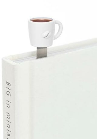 Záložka do knihy 3D - Šálek černé kávy - neuveden