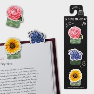 Záložka do knihy Mini magnetická Květiny - neuveden