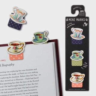 Záložka do knihy Mini magnetická - Šálek čaje - neuveden