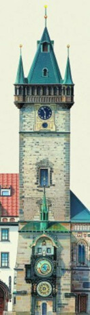 Záložka - Praha Staroměstská radnice - neuveden