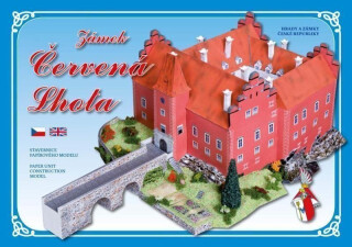 Zámek Červená Lhota - Stavebnice papírového modelu - neuveden