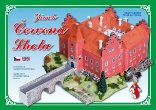 Zámek Červená Lhota - Stavebnice papírového modelu - neuveden