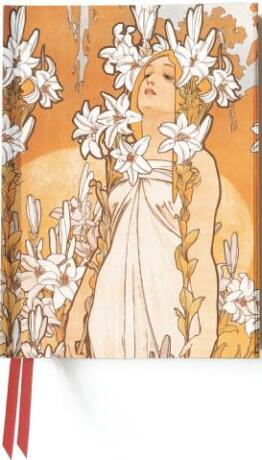 Zápisník Flame Tree Mucha The Flowers Lily - 