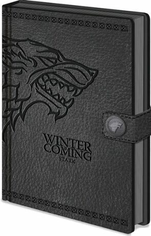 Zápisník Premium Game of Thrones - Stark A5 - neuveden