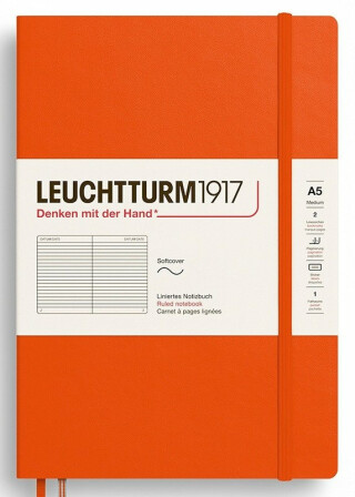 Zápisník Pumpkin Softcover Medium (A5) linkovaný - -