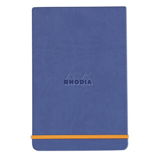 Zápisník Rhodia s pevnými deskami 9x14cm – Sapphire - 