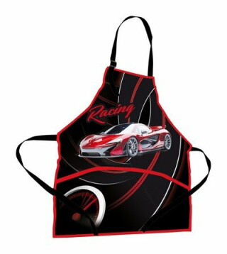 Zástěrka na výtvarnou výchovu - Racing - neuveden