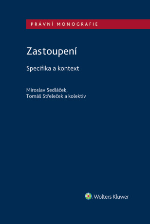 Zastoupení - Specifika a kontext - Miroslav Sedláček,Tomáš Střeleček