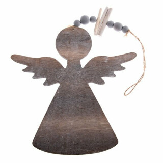 Závěsný dřevěný anděl - velký - neuveden