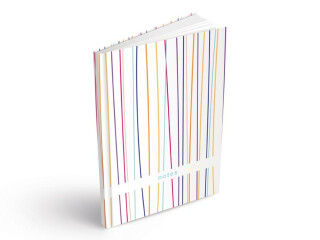 Záznamová kniha A5 MFP 100l/čtvereček ZL5105 - 