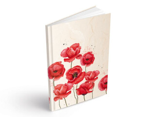 Záznamová kniha A6 MFP 100l/linka ZL6104 - 